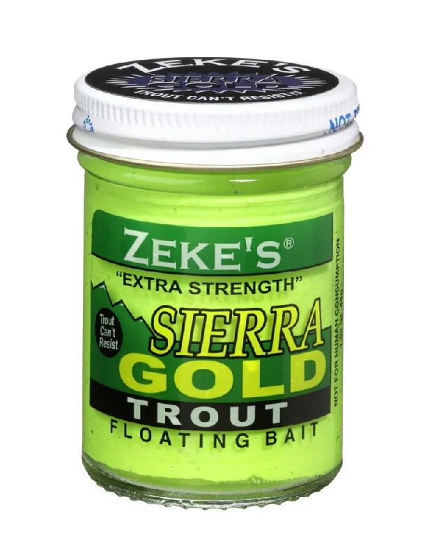 - Pet vitamin complex nutrition tabletsZeke's Sierra Gold Floating Trout Bait