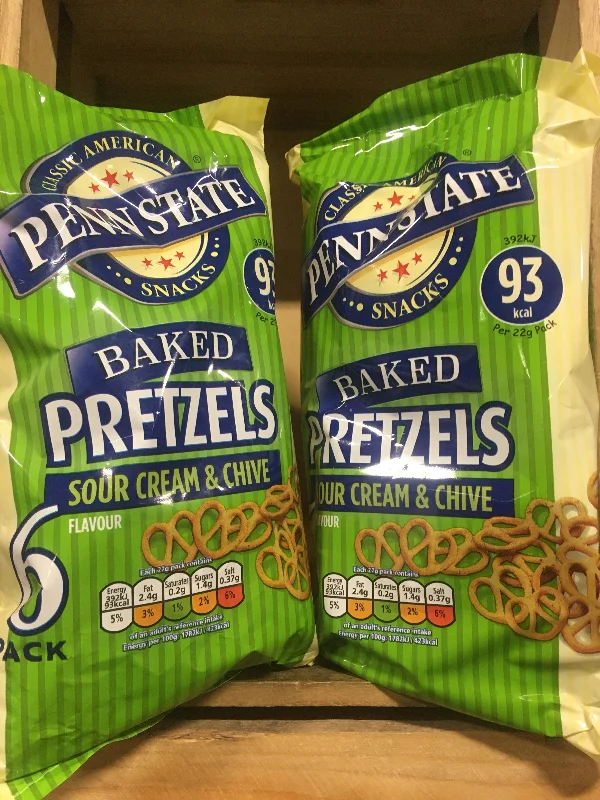 - Summer pet ice mat12x Penn State Sour Cream & Chive Pretzels (2 Packs of 6X22g)