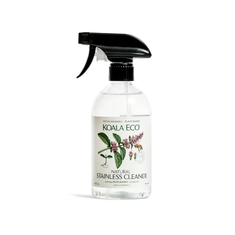 - Foldable and portable cat bagKoala Eco Natural Stainless Steel & Chrome Cleaner Peppermint 500ml