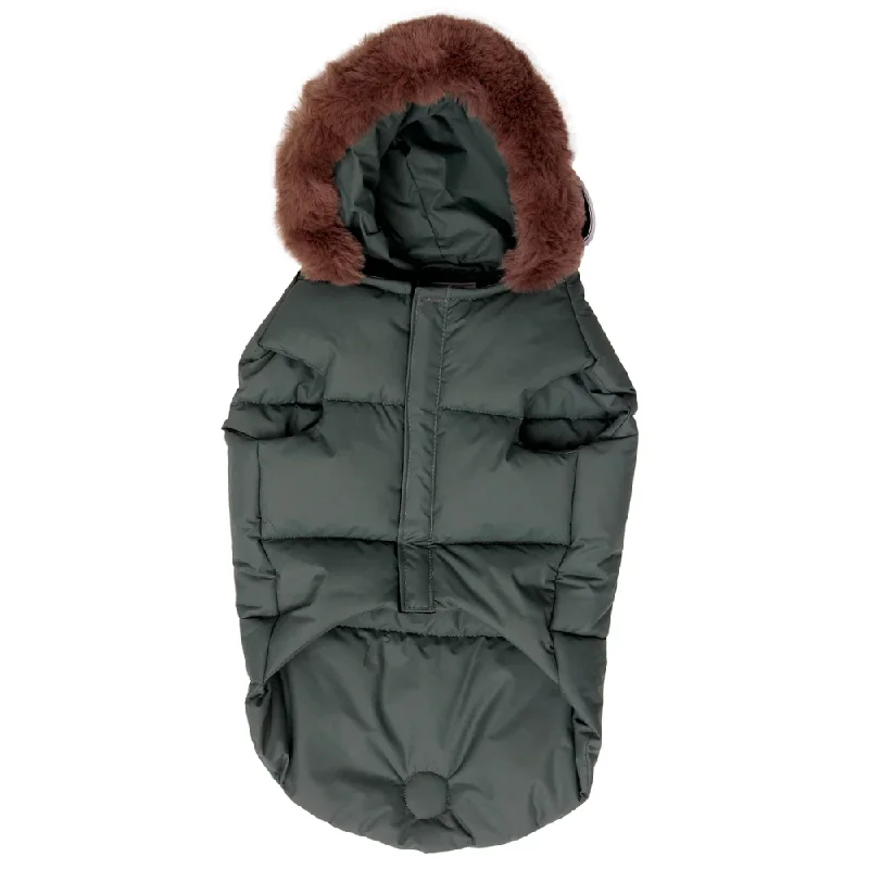 - Winter dog thick down jacketPet Snugs Winter Jackets for Dogs (Green)