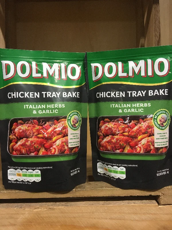 - Degradable pet feces bag2x Dolmio Chicken Tray Bake Italian Herbs & Garlic Cooking Sauces (2x150g) - Degradable pet feces bag2x Dolmio Chicken Tray Bake Italian Herbs & Garlic Cooking Sauces (2x150g)