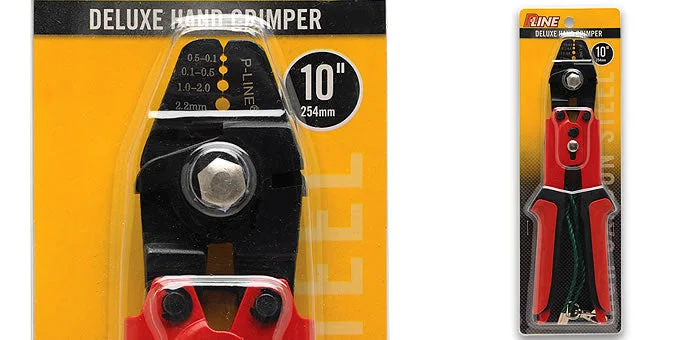 - Foldable and portable cat bagPline Deluxe High Carbon Hand Crimper