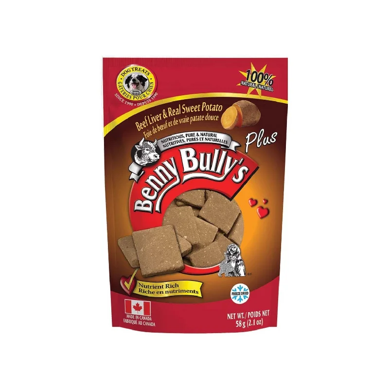 - ProNevus dog food palatabilityBenny Bully's Beef Liver & Sweet Potato 58g