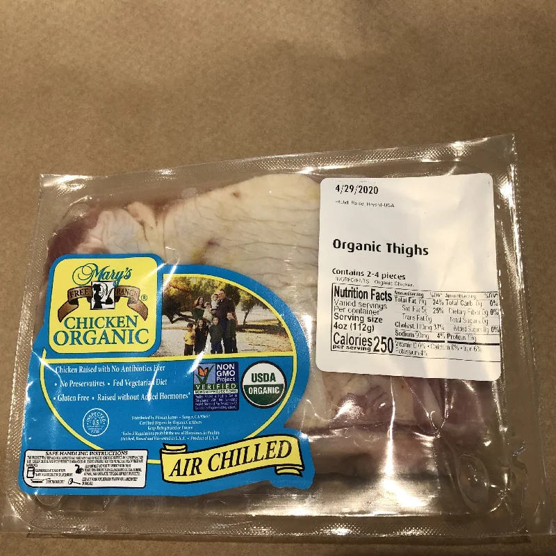 - Rabbit grass rack to prevent waste food boxMary's Organic Frozen Chicken Thighs Bone In (packages are usually 1.5lbs)