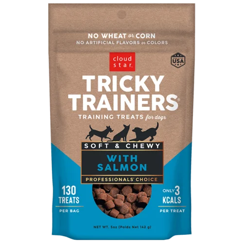  -Fish-containing dog foodCloud Star Tricky Trainers Chewy Dog Treats Salmon Flavor